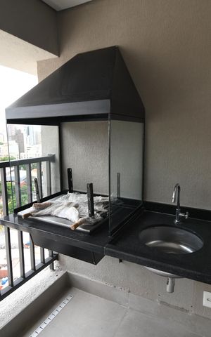 Apartamento à venda com 139m², 3 quartos e 2 vagasChurrasqueira