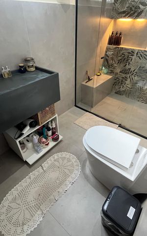 Casa de condomínio à venda com 140m², 3 quartos e sem vagaBanheiro