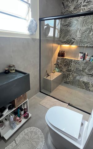 Casa de condomínio à venda com 140m², 3 quartos e sem vagaBanheiro
