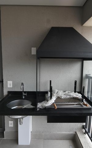Apartamento à venda com 139m², 3 quartos e 2 vagasChurrasqueira