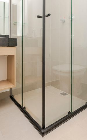 Studio para alugar com 21m², 1 quarto e sem vaga Studio para alugar com 21m², 1 quarto e sem vagaBanheiro