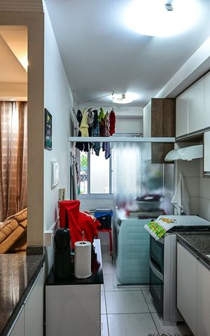 Apartamento à venda com 59m², 2 quartos e 1 vagaCozinha