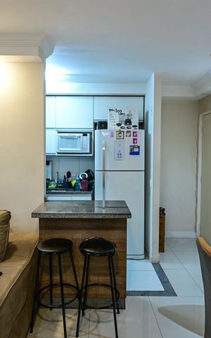 Apartamento à venda com 59m², 2 quartos e 1 vagaSala