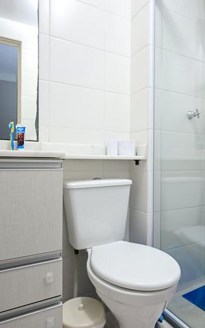 Apartamento à venda com 59m², 2 quartos e 1 vagaBanheiro Suíte 2