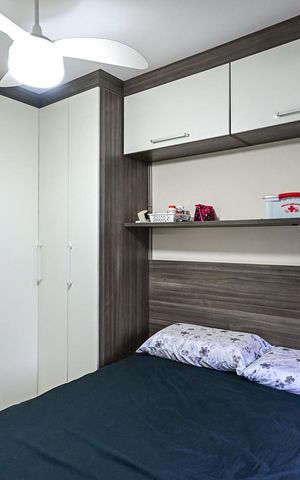 Apartamento à venda com 59m², 2 quartos e 1 vagaSuíte 1