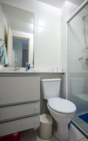 Apartamento à venda com 59m², 2 quartos e 1 vagaBanheiro Suíte 2