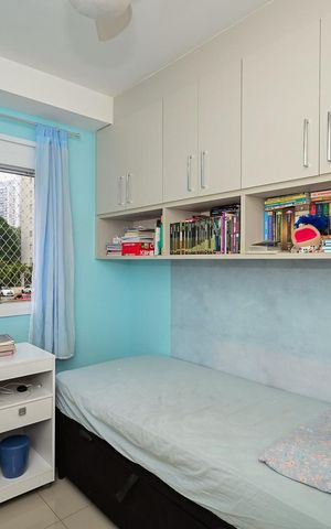 Apartamento à venda com 59m², 2 quartos e 1 vagaSuíte 2