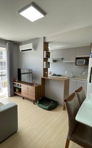 Apartamento à venda com 48m², 2 quartos e 1 vaga