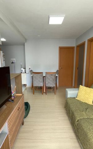 Apartamento à venda com 48m², 2 quartos e 1 vaga