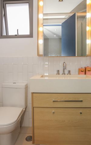 Apartamento à venda com 92m², 2 quartos e 2 vagas Apartamento à venda com 92m², 2 quartos e 2 vagasBanheiro da Suíte 1