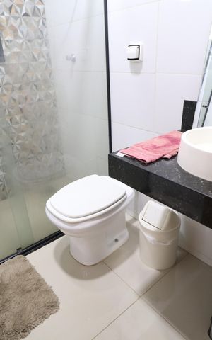 Casa para alugar com 150m², 3 quartos e 2 vagasBanheiro Suíte