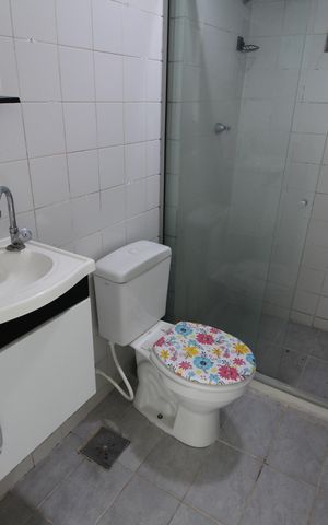 Apartamento à venda com 43m², 2 quartos e 1 vagaBanheiro 