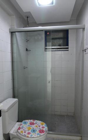 Apartamento à venda com 43m², 2 quartos e 1 vagaBanheiro 