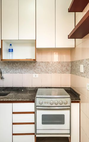 Apartamento para alugar com 45m², 1 quarto e 1 vagaCozinha e Área de Serviço