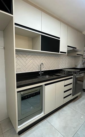 Apartamento à venda com 76m², 3 quartos e 2 vagas Apartamento à venda com 76m², 3 quartos e 2 vagasCozinha