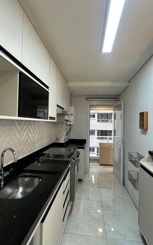 Apartamento à venda com 76m², 3 quartos e 2 vagas Apartamento à venda com 76m², 3 quartos e 2 vagasCozinha