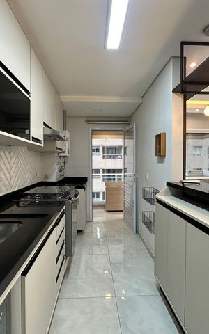 Apartamento à venda com 76m², 3 quartos e 2 vagas Apartamento à venda com 76m², 3 quartos e 2 vagasCozinha