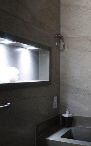 Casa de condomínio à venda com 140m², 3 quartos e 1 vagaBanheiro da Suíte