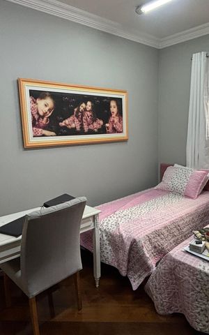 Apartamento à venda com 260m², 4 quartos e 4 vagas Apartamento à venda com 260m², 4 quartos e 4 vagasQuarto