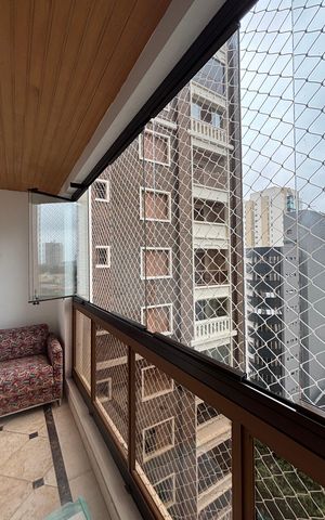 Apartamento à venda com 260m², 4 quartos e 4 vagas Apartamento à venda com 260m², 4 quartos e 4 vagasSala - Sala de Estar Varanda