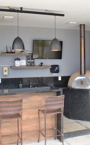Apartamento para alugar com 55m², 2 quartos e 1 vagaÁrea comum - Churrasqueira