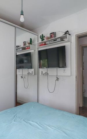 Apartamento à venda com 100m², 3 quartos e 1 vagaQuarto 3