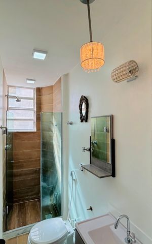 Apartamento para alugar com 142m², 3 quartos e 1 vaga Apartamento para alugar com 142m², 3 quartos e 1 vagaBanheiro social