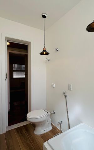 Apartamento para alugar com 142m², 3 quartos e 1 vaga Apartamento para alugar com 142m², 3 quartos e 1 vagaBanheiro social