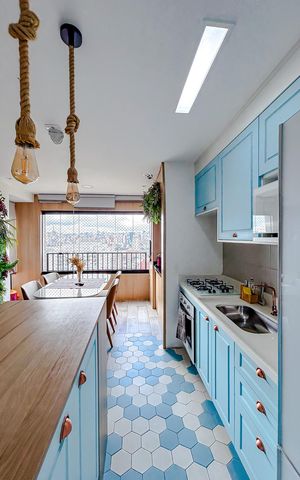 Apartamento à venda com 50m², 2 quartos e sem vagaCozinha