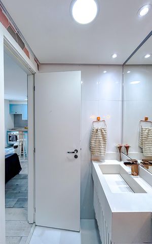 Apartamento à venda com 50m², 2 quartos e sem vagaBanheiro