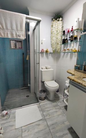 Apartamento à venda com 54m², 2 quartos e sem vaga Apartamento à venda com 54m², 2 quartos e sem vagaBanheiro