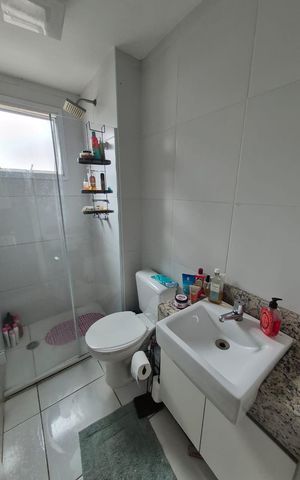 Apartamento à venda com 67m², 2 quartos e 1 vaga Apartamento à venda com 67m², 2 quartos e 1 vagaBanheiro