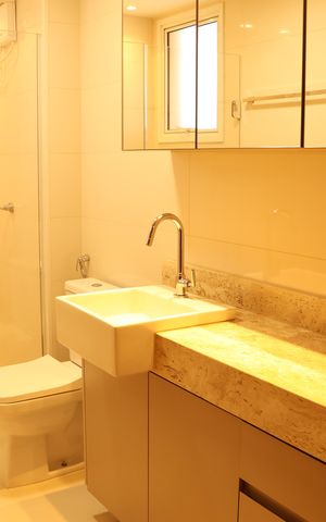 Apartamento à venda com 125m², 3 quartos e 2 vagasBanheiro da Suíte 1