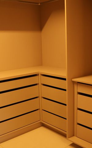 Apartamento à venda com 125m², 3 quartos e 2 vagasCloset da suíte 1