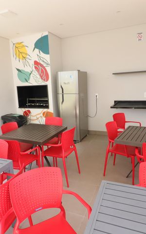 Apartamento à venda com 38m², 2 quartos e sem vagaÁrea comum - Churrasqueira