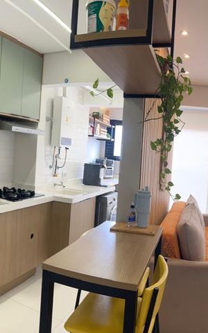 Apartamento à venda com 51m², 2 quartos e 1 vagaCozinha