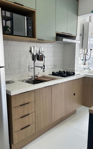 Apartamento à venda com 51m², 2 quartos e 1 vagaCozinha