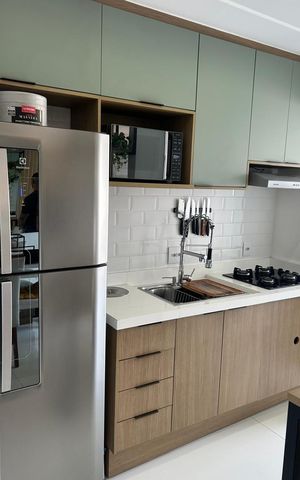 Apartamento à venda com 51m², 2 quartos e 1 vagaCozinha