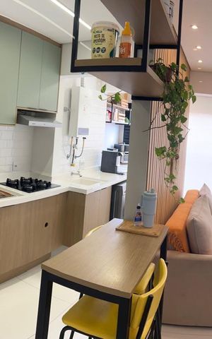 Apartamento à venda com 51m², 2 quartos e 1 vagaCozinha