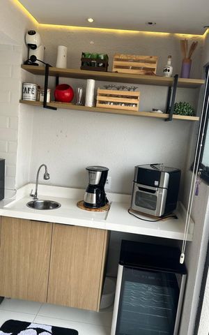 Apartamento à venda com 51m², 2 quartos e 1 vagaCozinha