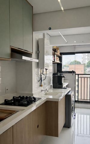 Apartamento à venda com 51m², 2 quartos e 1 vagaCozinha