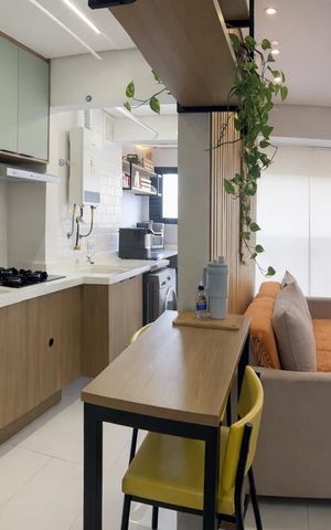 Apartamento à venda com 51m², 2 quartos e 1 vagaCozinha