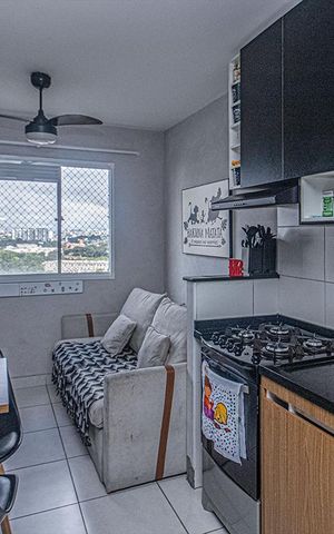 Apartamento à venda com 32m², 2 quartos e sem vaga Apartamento à venda com 32m², 2 quartos e sem vagasala, cozinha e área de serviço compartilhadas_3