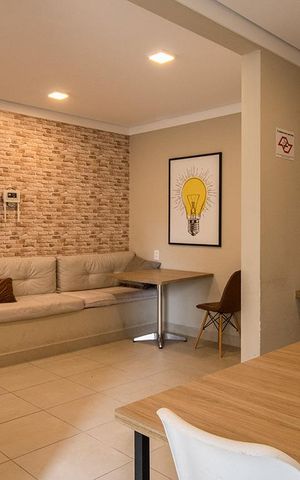 Apartamento à venda com 32m², 2 quartos e sem vaga Apartamento à venda com 32m², 2 quartos e sem vagasala de estudos_1