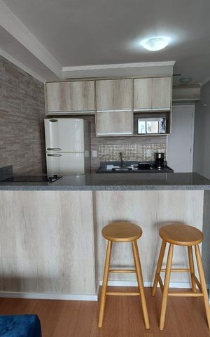 Studio à venda com 28m², 1 quarto e sem vaga
