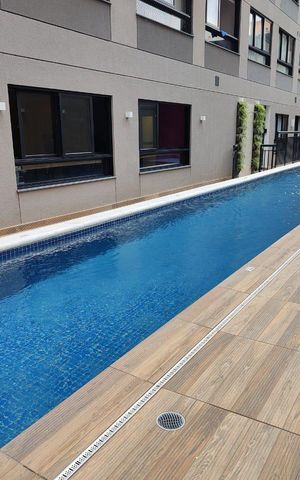 Studio à venda com 28m², 1 quarto e sem vaga