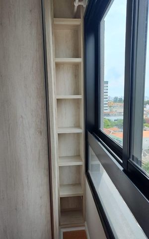 Studio à venda com 28m², 1 quarto e sem vaga