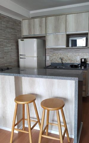 Studio à venda com 28m², 1 quarto e sem vaga