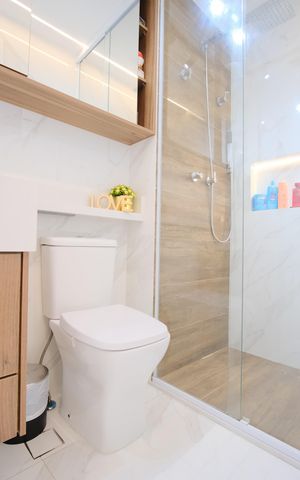 Apartamento à venda com 58m², 2 quartos e 1 vagaBanheiro da Suíte