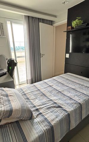 Apartamento à venda com 2m², 3 quartos e 2 vagas Apartamento à venda com 2m², 3 quartos e 2 vagasQuarto 3
